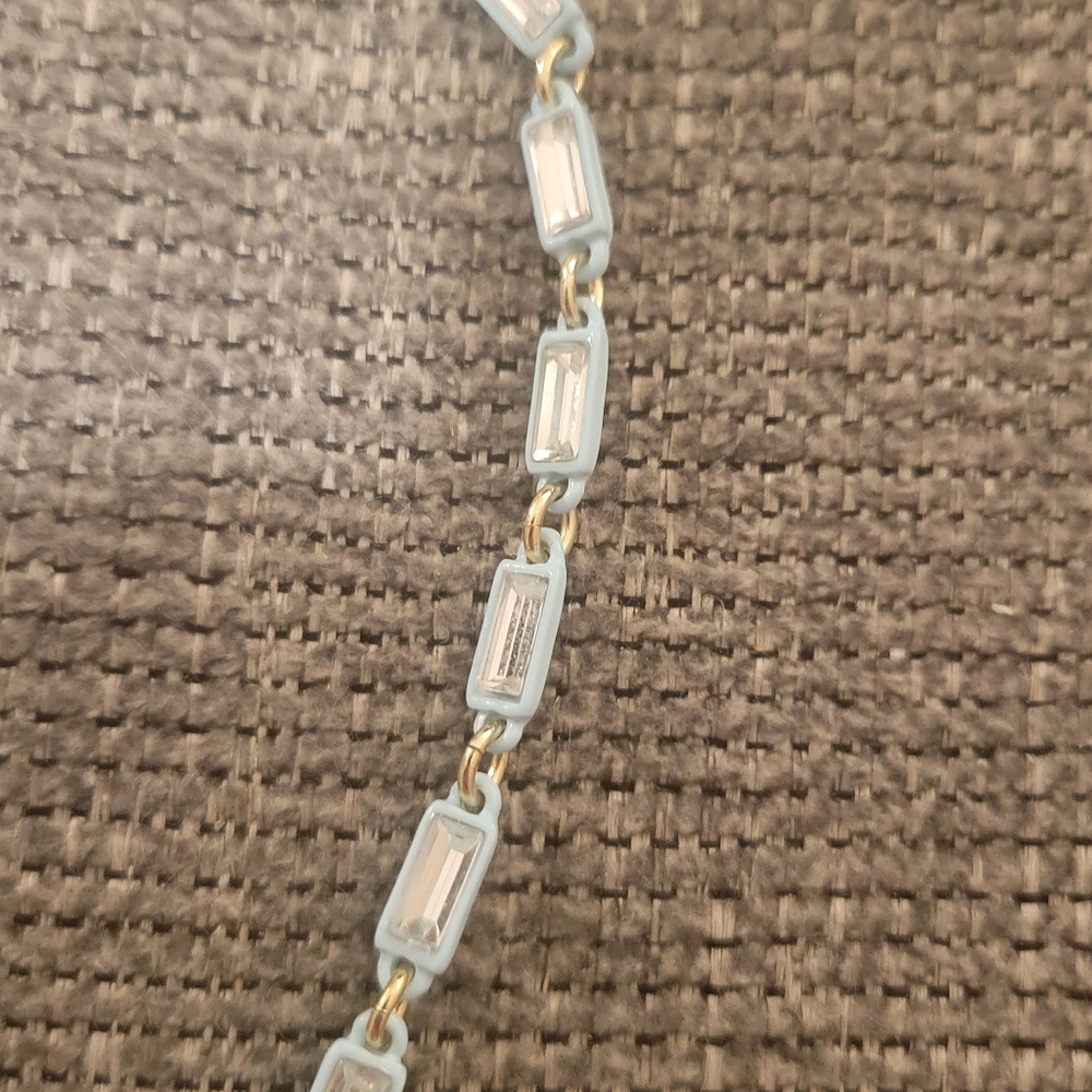 JCrew Rhinestone & Enamel Necklace - Picture 7 of 10